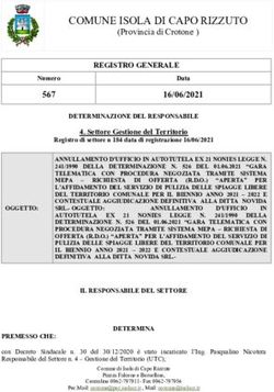 COMUNE ISOLA DI CAPO RIZZUTO - Amministrazione Trasparente