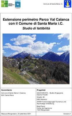 Estensione perimetro Parco Val Calanca con il Comune di Santa Maria i.C - RSI
