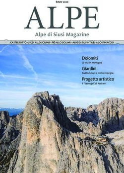 ALPEEstate 2020 Alpe di Siusi Magazine - Dolomiti - Seiser Alm