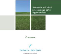Sementi e soluzioni professionali per il tappeto erboso - Consumer