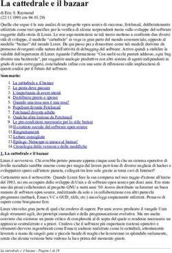 La cattedrale e il bazaar - linux/hub