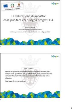 La valutazione di impatto: cosa può fare chi disegna progetti FSE - Depolo Val_Imp