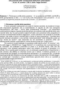 Una quaestio sulle "conseguenze dell'amore universitario" - Forum di Quaderni Costituzionali