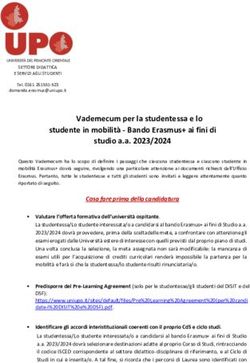 Vademecum per la studentessa e lo studente in mobilit&agrave; - Bando Erasmus+ ai fini di studio a.a. 2023/2024