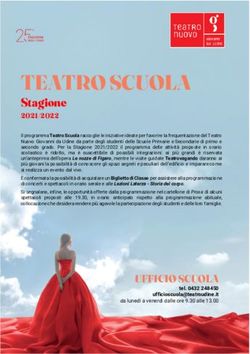 TEATRO SCUOLA Stagione 2021/2022 - Isitgo.It