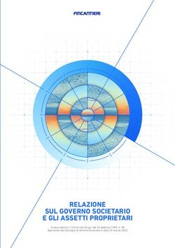 RELAZIONE SUL GOVERNO SOCIETARIO E GLI ASSETTI PROPRIETARI