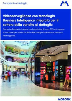 Videosorveglianza con tecnologia Business Intelligence integrata per il settore della vendita al dettaglio