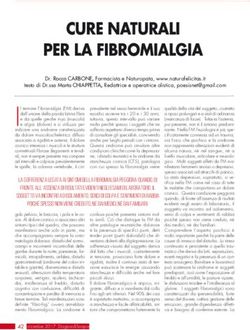 CURE NATURALI PER LA FIBROMIALGIA - Dr. Rocco CARBONE, Farmacista e Naturopata, www.naturafelicitas.it - In Natura Felicitas
