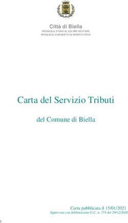 Carta del Servizio Tributi - del Comune di Biella - Città di Biella