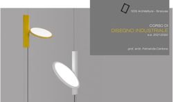 DISEGNO INDUSTRIALE - Architettura Siracusa