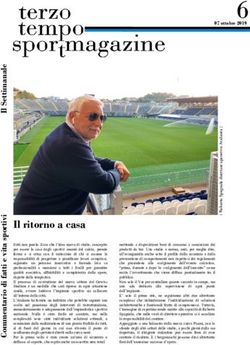 Il ritorno a casa - Terzo Tempo Sport ...