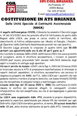 COSTITUZIONE IN ATS BRIANZA - SPI CGIL BRIANZA