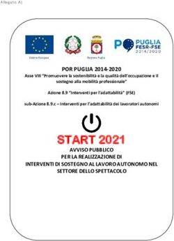 START 2021 - Amministrazione Trasparente | Regione Puglia