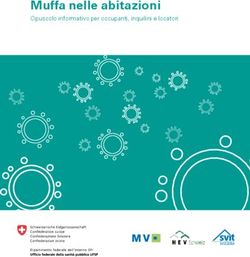 Muffa nelle abitazioni - Opuscolo informativo per occupanti, inquilini e locatori