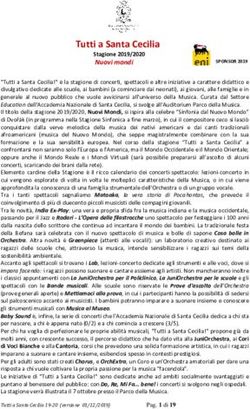 Tutti a Santa Cecilia - 2020 di tutti a santa cecilia