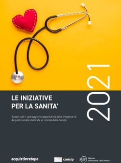 LE INIZIATIVE PER LA SANITA' - Scopri tutti i vantaggi e le opportunità delle iniziative di Acquisti in Rete dedicate al mondo della Sanità ...
