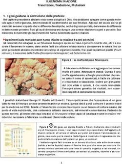 IL GENOMA IN AZIONE Trascrizione, Traduzione, Mutazioni