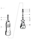 BACK PRESSURE REGULATOR 7000 - REGOLATORE DI RICIRCOLO 7000 High pressure