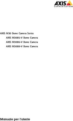 Manuale per l'utente - AXIS M30 Dome Camera Series AXIS M3085-V Dome Camera AXIS M3086-V Dome Camera AXIS M3088-V Dome Camera - Manuale per ...