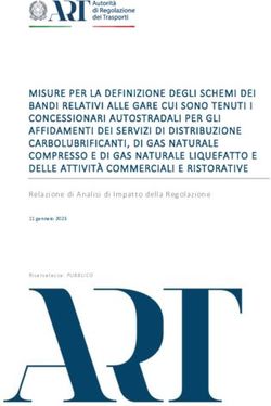 MISURE PER LA DEFINIZIONE DEGLI SCHEMI DEI BANDI RELATIVI ALLE GARE CUI SONO TENUTI I CONCESSIONARI AUTOSTRADALI PER GLI AFFIDAMENTI DEI SERVIZI ...