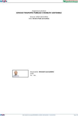 SERVIZIO TRASPORTO PUBBLICO E MOBILITA' SOSTENIBILE - Regione Emilia ...