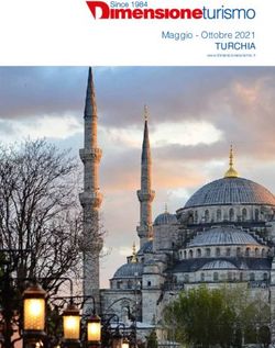 TURCHIA Maggio - Ottobre 2021 - www.dimensioneturismo.it - Ottobre 2021 TURCHIA