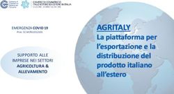 AGRITALY La piattaforma per l'esportazione e la distribuzione del prodotto italiano all'estero