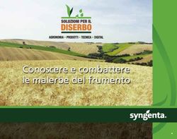 Conoscere e combattere le malerbe del frumento