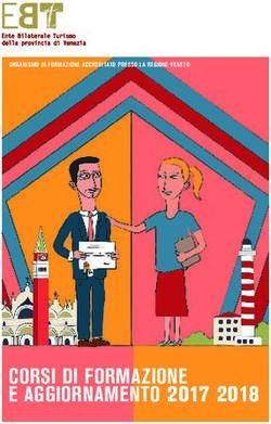 CORSI DI FORMAZIONE E AGGIORNAMENTO 2017 2018 - EBT