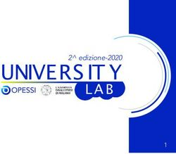 UNIVERSIT Y LAB - Scienze e tecnologie alimentari
