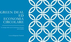 GREEN DEAL ED ECONOMIA CIRCOLARE - La strategia della nuova Commissione Europea per la crescita A cura di Margherita Trombetti - Assemblea ...