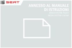 ANNESSO AL MANUALE DI ISTRUZIONI - MEDIA SYSTEM TOUCH MEDIA SYSTEM COLOUR - Seat