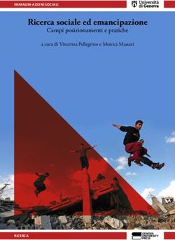 Ricerca sociale ed emancipazione - Campi posizionamenti e pratiche a cura di Vincenza Pellegrino e Monica Massari - IRIS