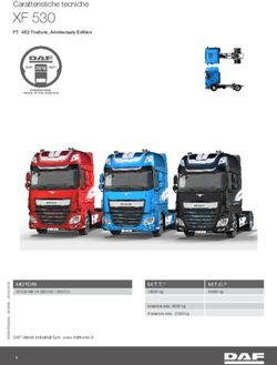 XF 530 Caratteristiche tecniche - MOTORI - Daf