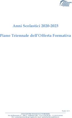 Anni Scolastici 2020-2023 Piano Triennale dell'Offerta Formativa