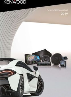 2019 CAR ENTERTAINMENT - Kenwood