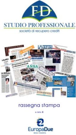 A cura di rassegna stampa - FD NPL LEGAL