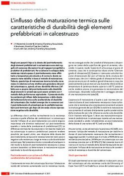 L'influsso della maturazione termica sulle caratteristiche di durabilità degli elementi prefabbricati in calcestruzzo