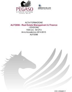 ALFO096 - Real Estate Management & Finance - ALTA FORMAZIONE I EDIZIONE ALFO096 1500 ore - 60 CFU Anno Accademico 2014/2015