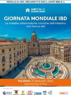 GIORNATA MONDIALE IBD - Le malattie infiammatorie croniche dell'intestino MEDAGLIA DEL PRESIDENTE DELLA REPUBBLICA - AMICI Onlus