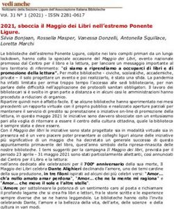 Sboccia il Maggio dei Libri nell'estremo Ponente Ligure.