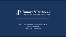 MERCHANDISING - CORNER SHOP & COBRANDING - Avv. Clizia Cacciamani