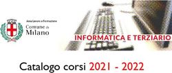 Catalogo corsi 2021 2022 - Informatica e ...