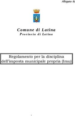 Comune di Latina Provincia di Latina - Regolamento per la disciplina dell'imposta municipale propria (Imu)