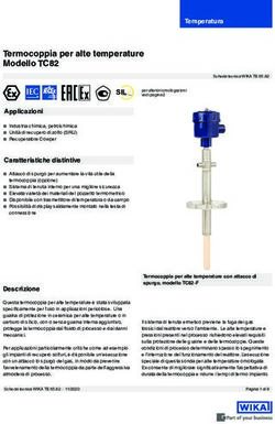 Termocoppia per alte temperature Modello TC82 - WIKA Polska