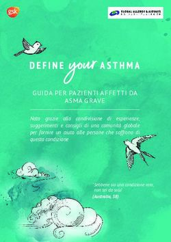 GUIDA PER PAZIENTI AFFETTI DA ASMA GRAVE - GAAPP