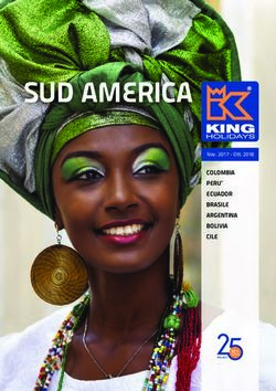 SUD AMERICA COLOMBIA PERU' ECUADOR BRASILE ARGENTINA BOLIVIA CILE - Nov. 2017 - Ott. 2018 - Opentur