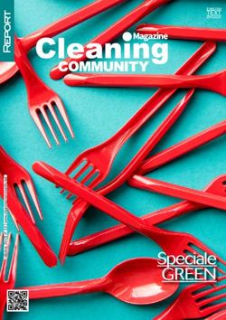 Speciale GREEN - TEXT INSIDE - Cleaning Community