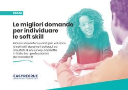 Le migliori domande per individuare le soft skill - Alcune idee interessanti per valutare - USI