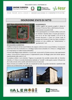 DESCRIZIONE STATO DI FATTO - aler-bg